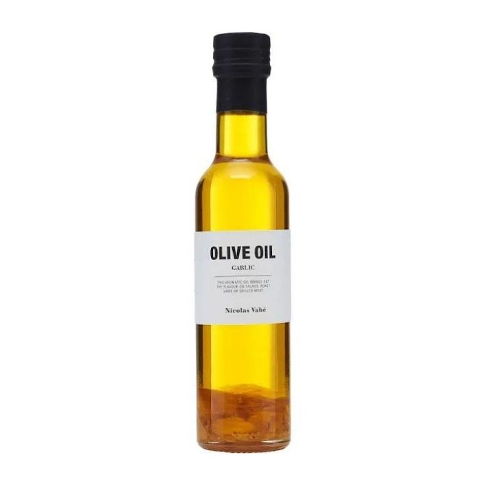 oliven olie med hvidløg