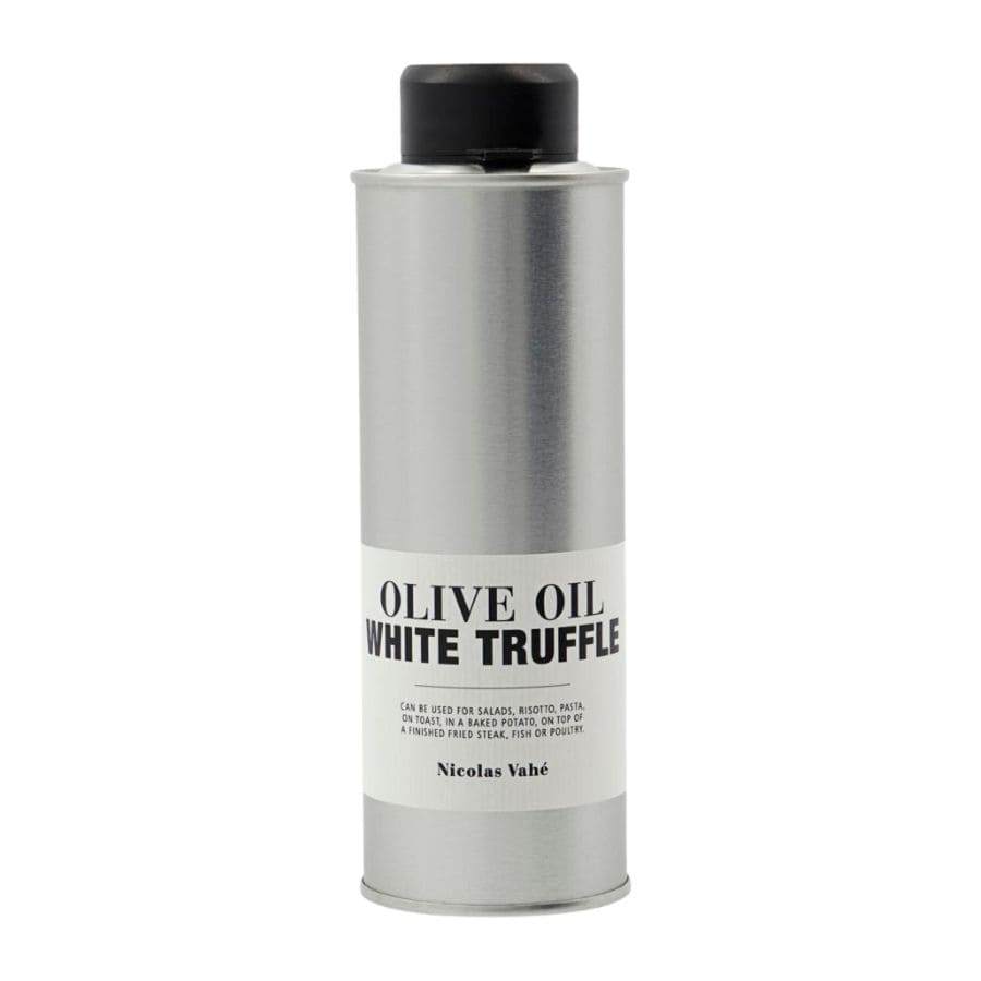 Brug Extra virgin olivenolie med hvid trøffel til en forbedret oplevelse