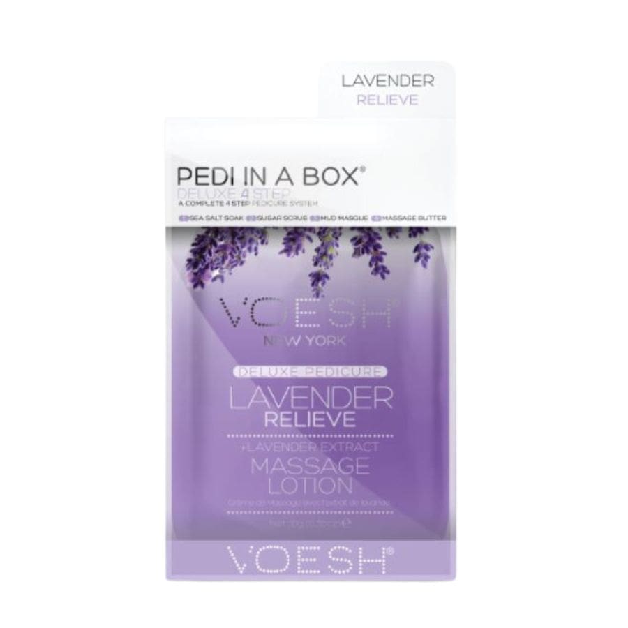 Brug Pedi in a box | Lavendel (4 step) til en forbedret oplevelse