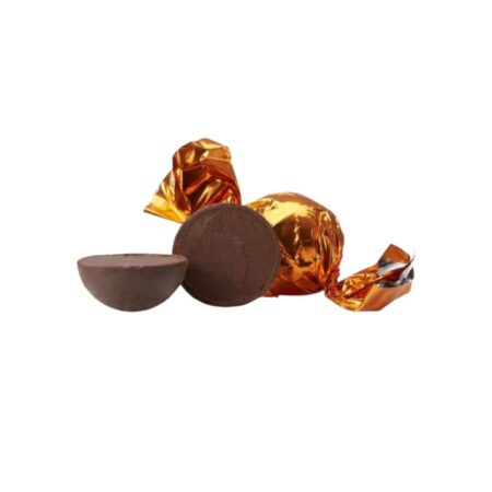 Orange - Fyldte chokoladekugler m: chokocreme