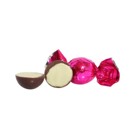 Pink - Fyldte chokoladekugler m: pistacie